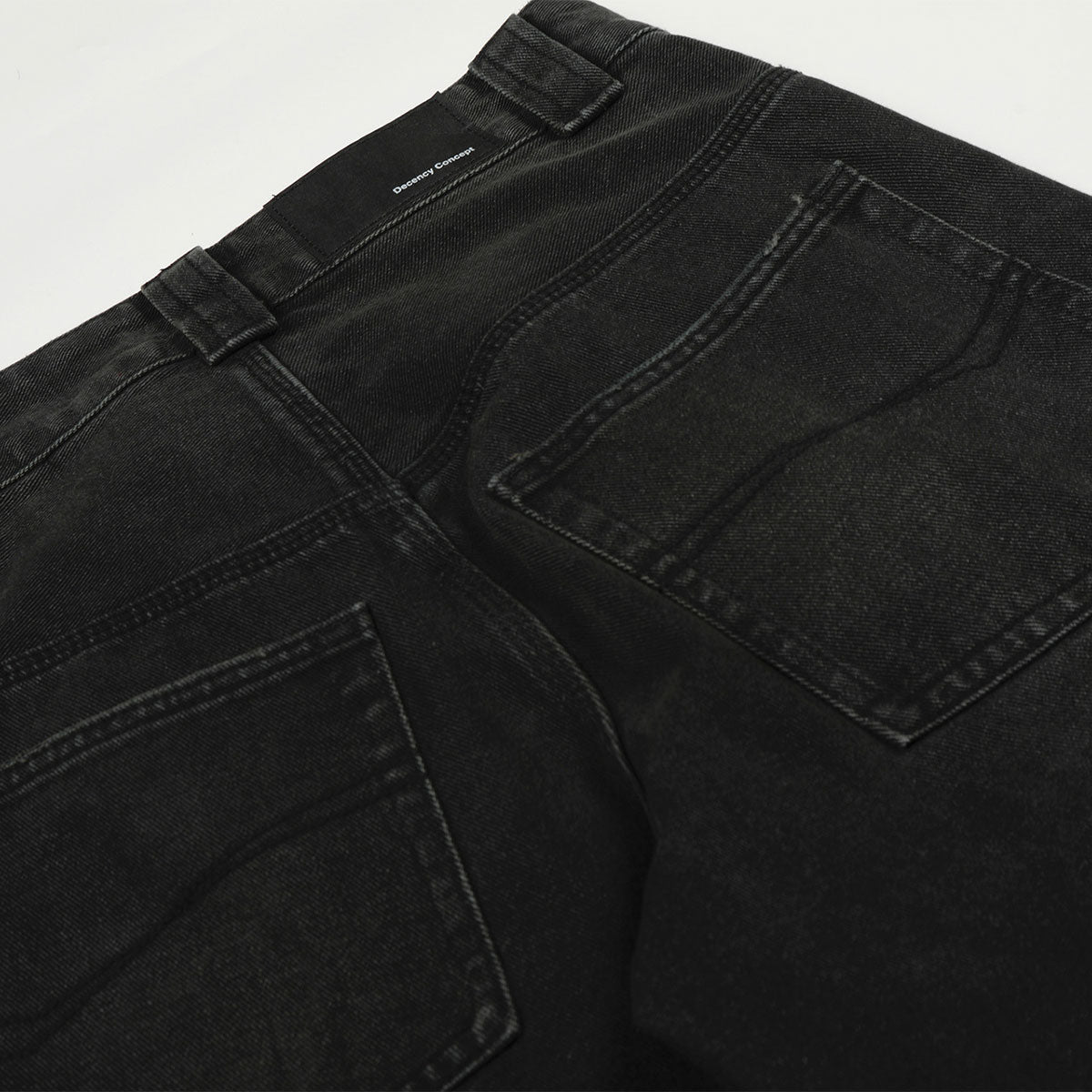 Vintage High Street Distressed Blade Cut Jeans