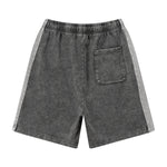 Vintage Wash Contrast Color Shorts