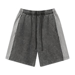 Vintage Wash Contrast Color Shorts