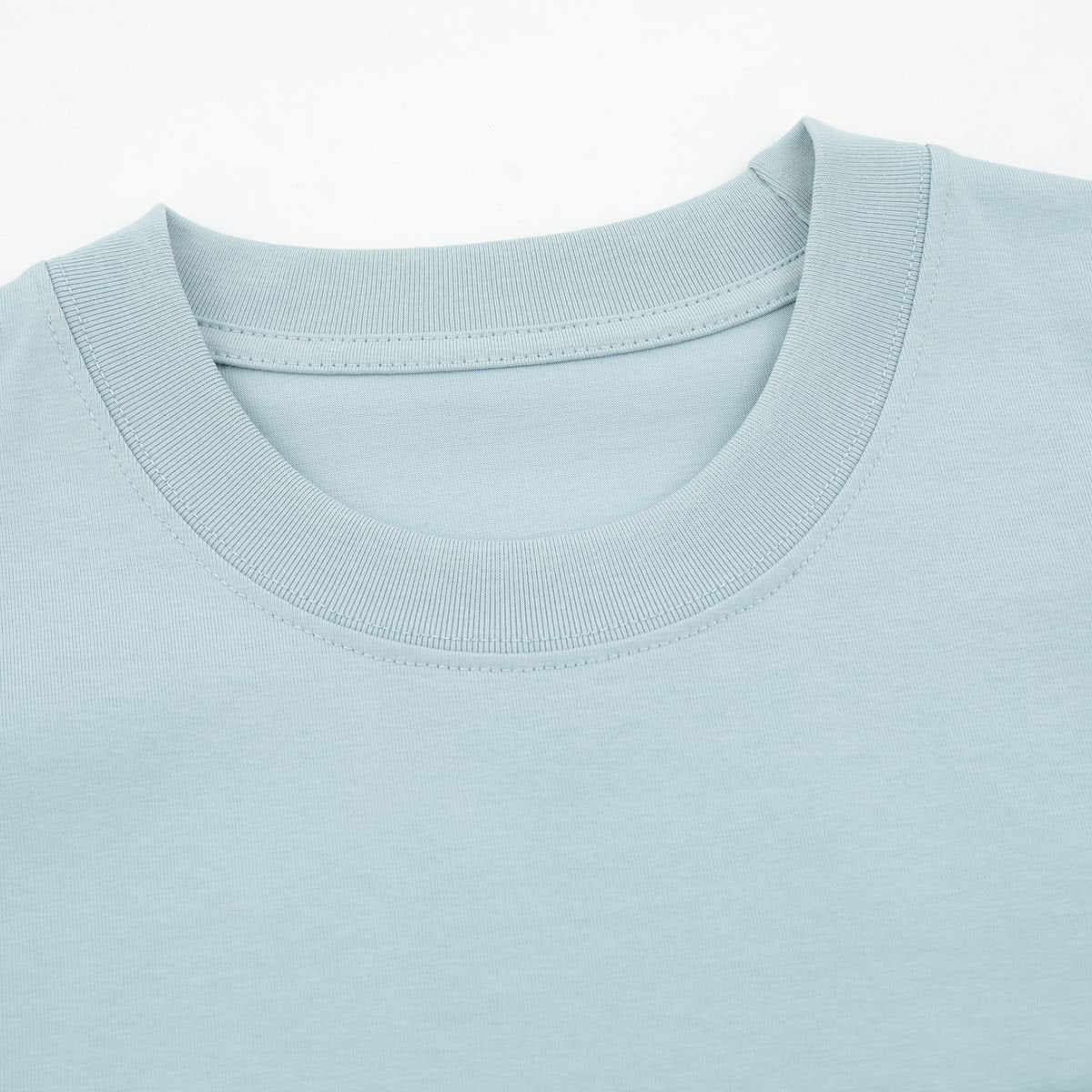 Minimalist Deconstructed Pocket Oversized Crew Tee