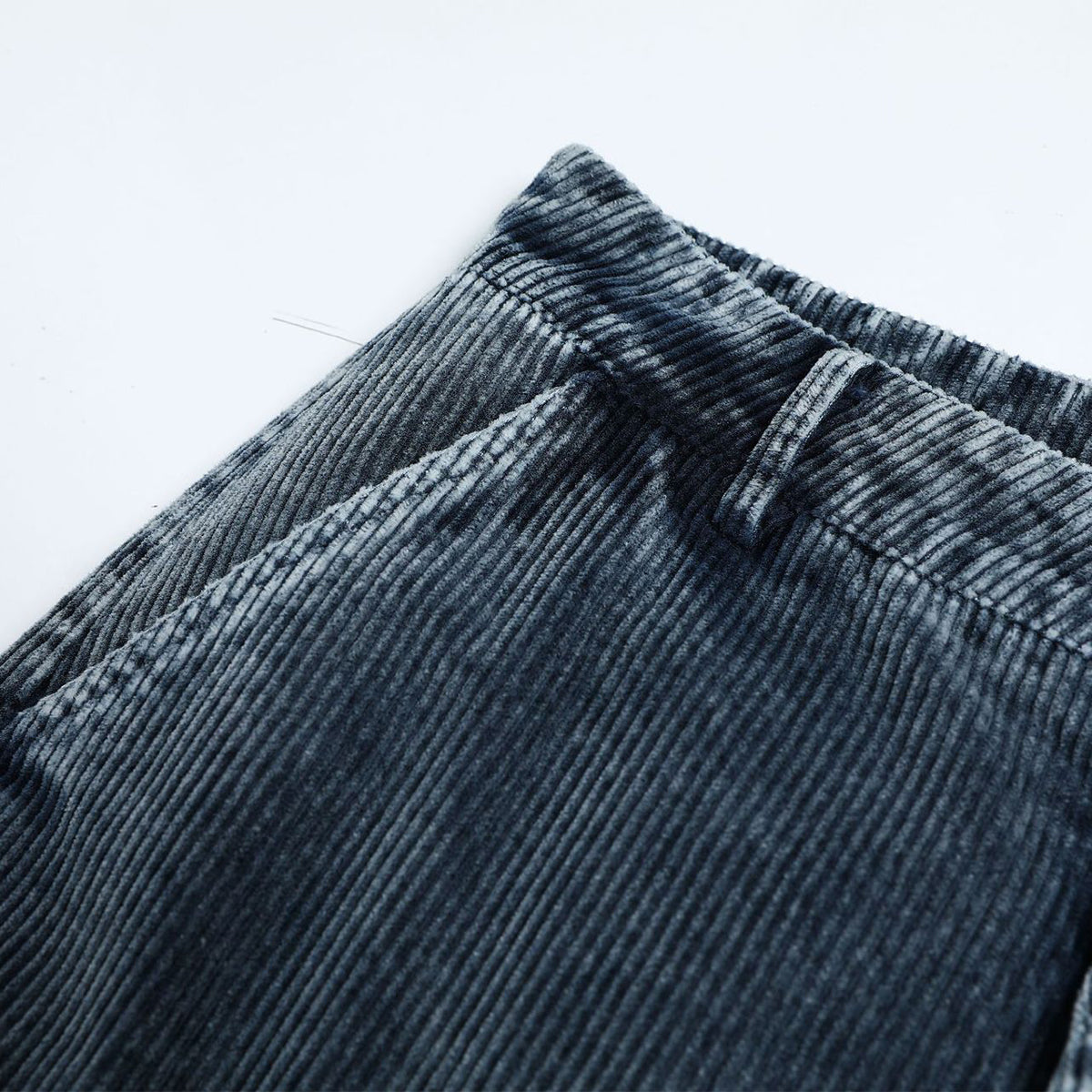 Washed Corduroy Deconstructed Relaxed Cargo Pants