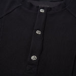 Vintage Waffle Knit Deconstructed Slim Crew Tee