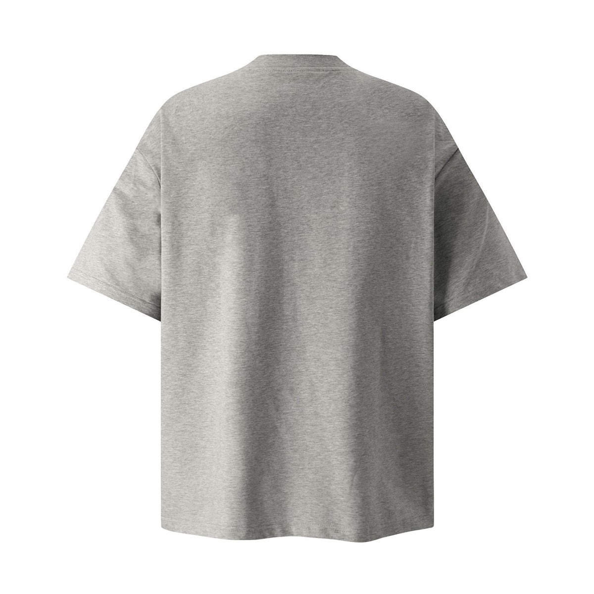 Layered Deconstructed Cropped Boxy Crew Tee