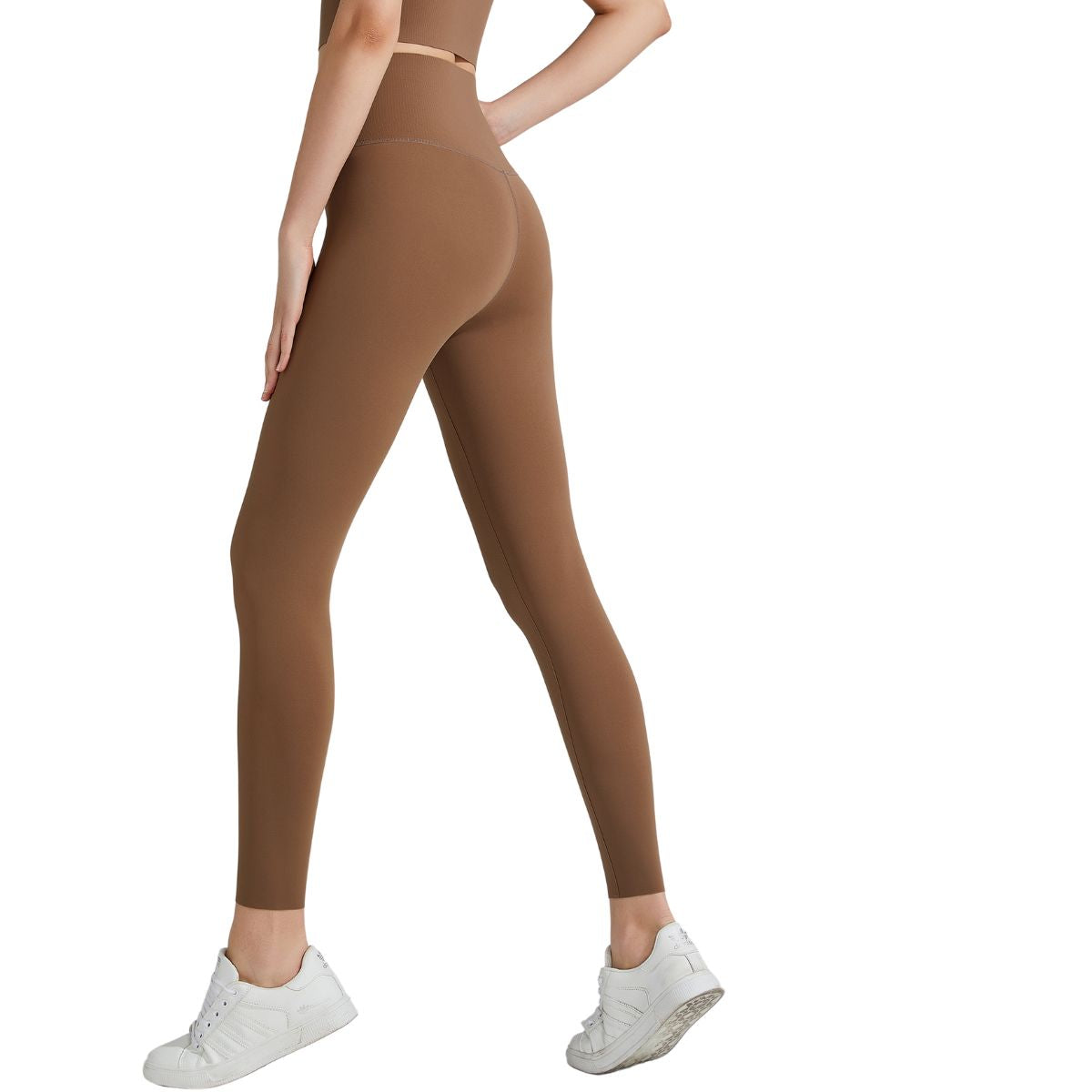 High-Waisted Seamless Running Leggings