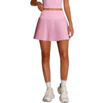 High-Waisted Tennis Pleated Skort