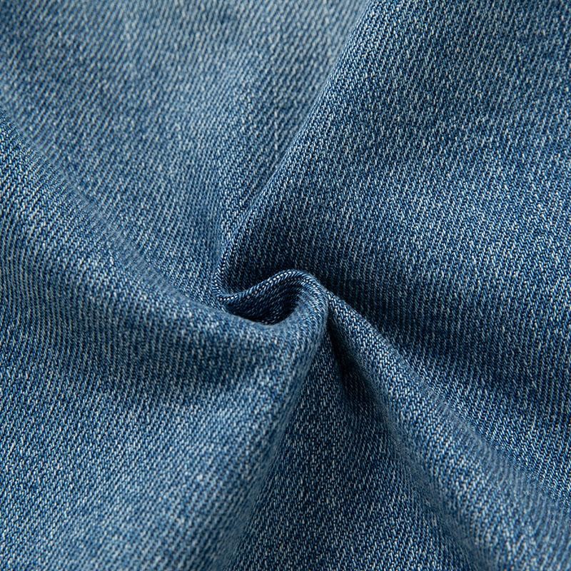 Pearl-Embellished Embroidered Patchwork Cut-Out Jeans