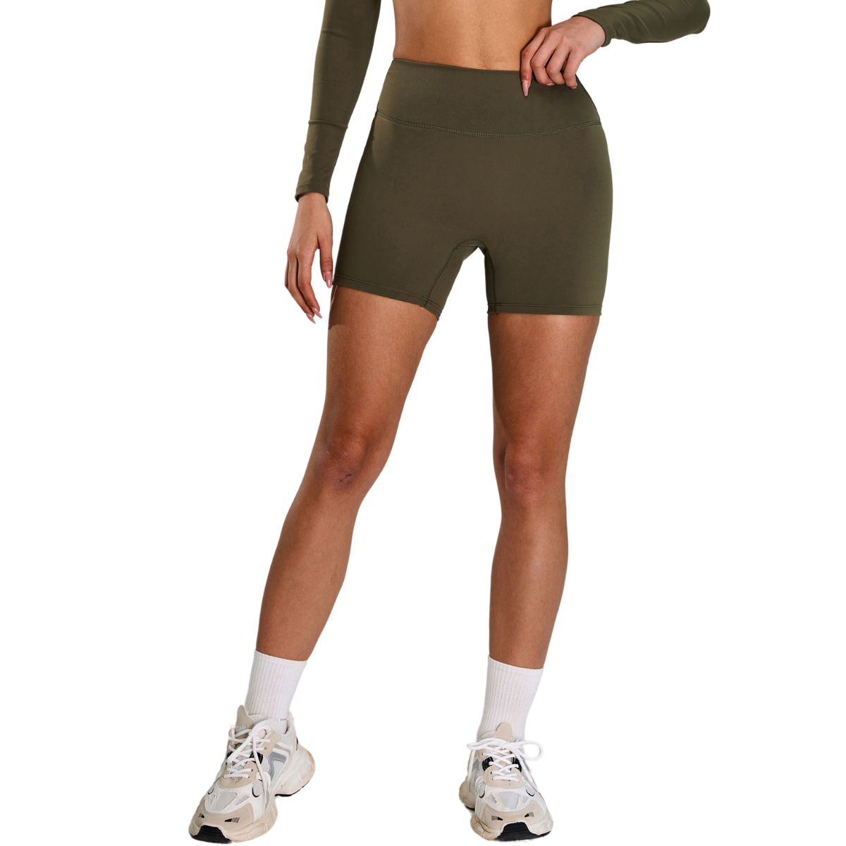 Quick-Dry High-Rise Yoga Hotpants