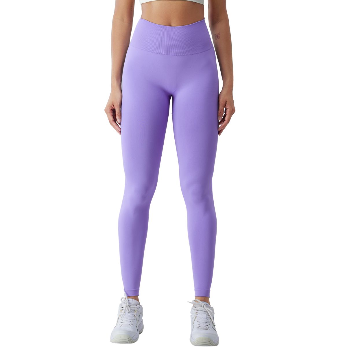 V-Seam Back Butt-Lifting Leggings