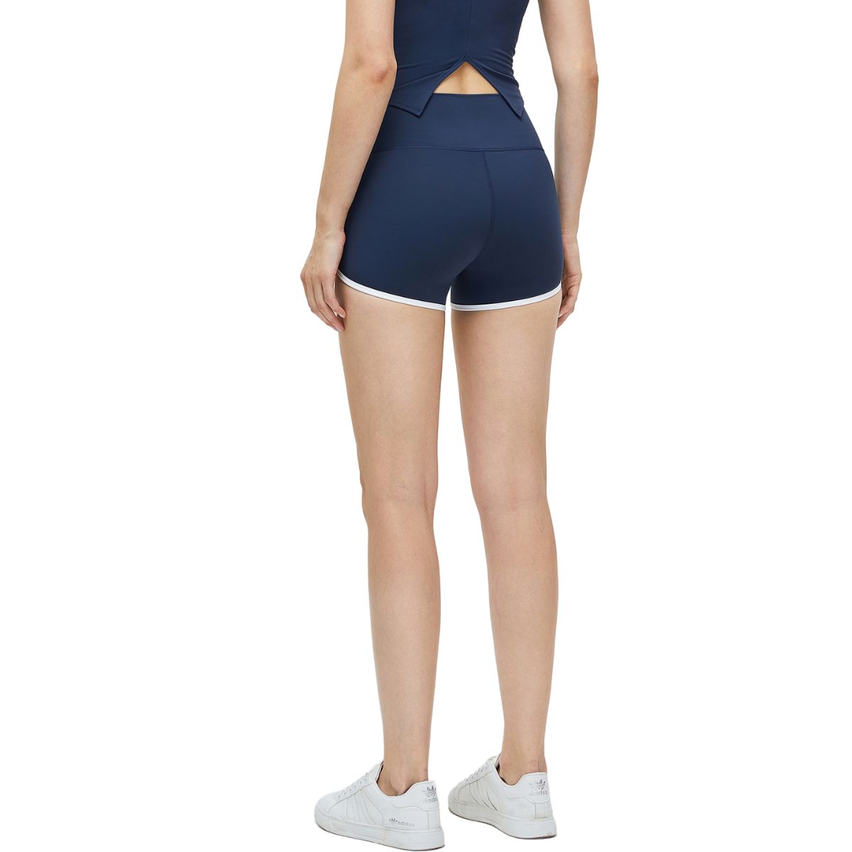 High-Waisted Ringer Yoga Shorts