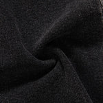 Raw-Edge Hem Heavily Embroidered Denim Skirt