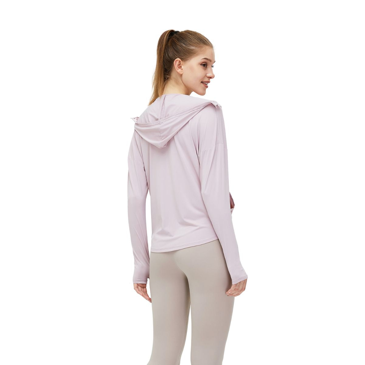 Hooded Full-Zip UV-Protective Jacket