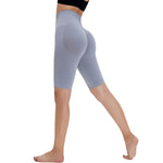 Seamless Butt-Lift Mid-Thigh Leggings