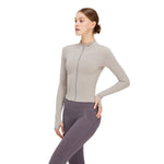 Tailored Fit Thumbhole Full-Zip Jacket