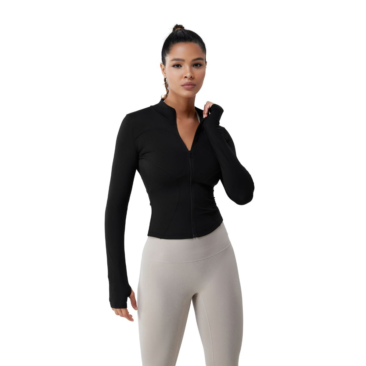 Tailored Fit Full-Zip Fleece Jacket