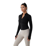 Tailored Fit Full-Zip Fleece Jacket