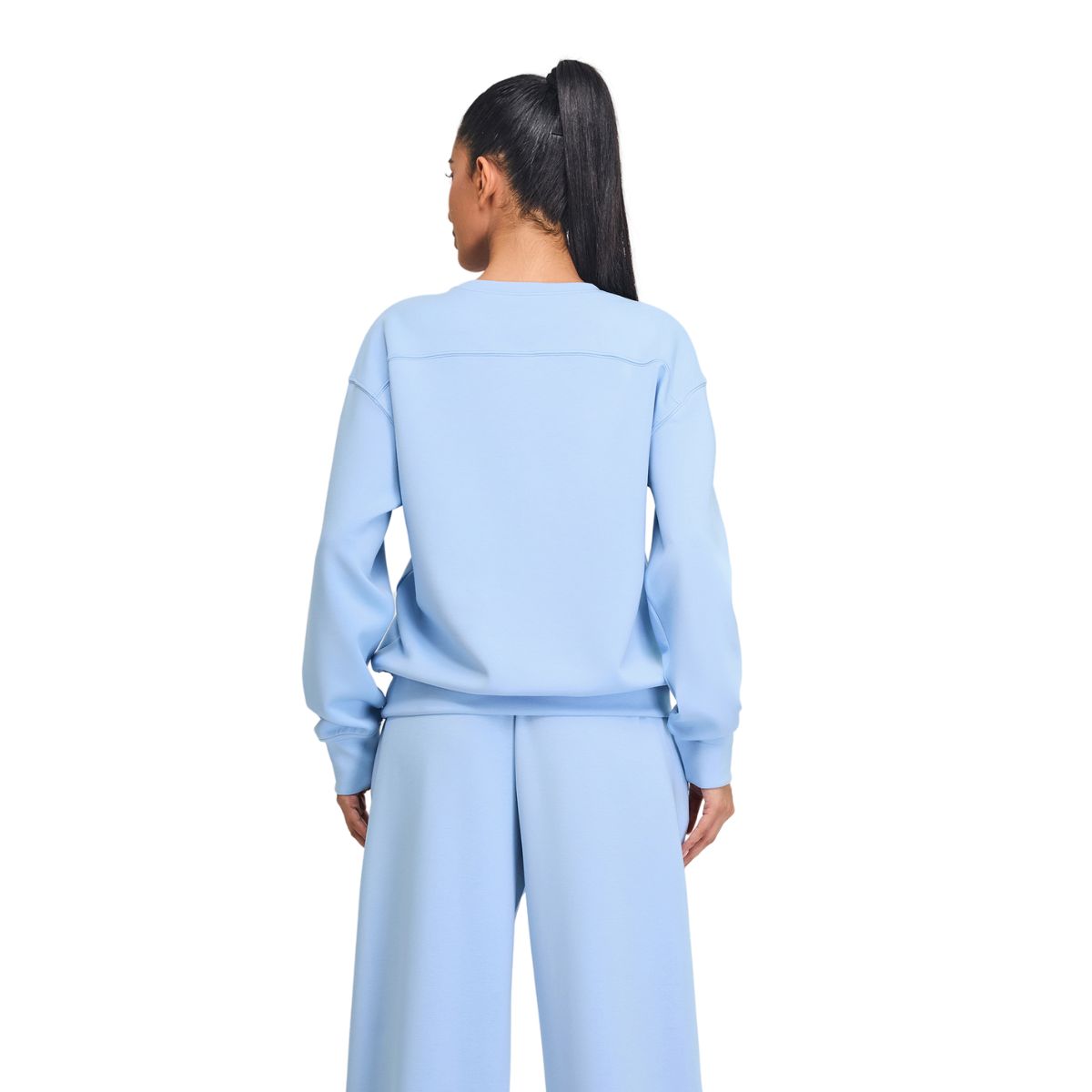 Solid Color Relaxed Fit Sweatshirt