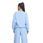 Solid Color Relaxed Fit Sweatshirt