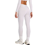 Solid Color Quick-Dry Running Leggings
