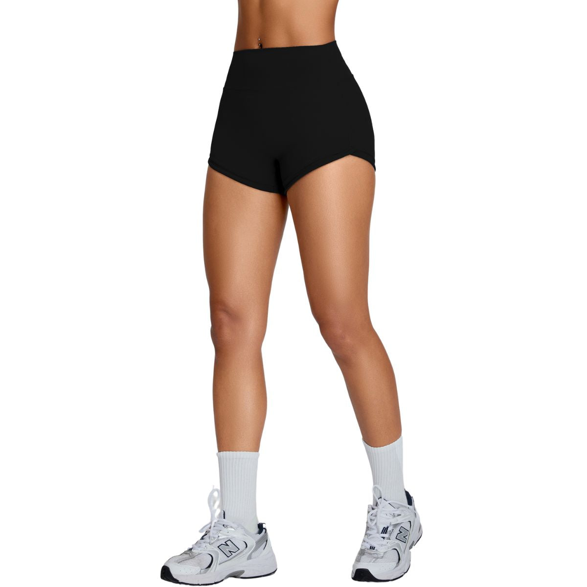 High-Waisted Booty-Lifting Mini Shorts