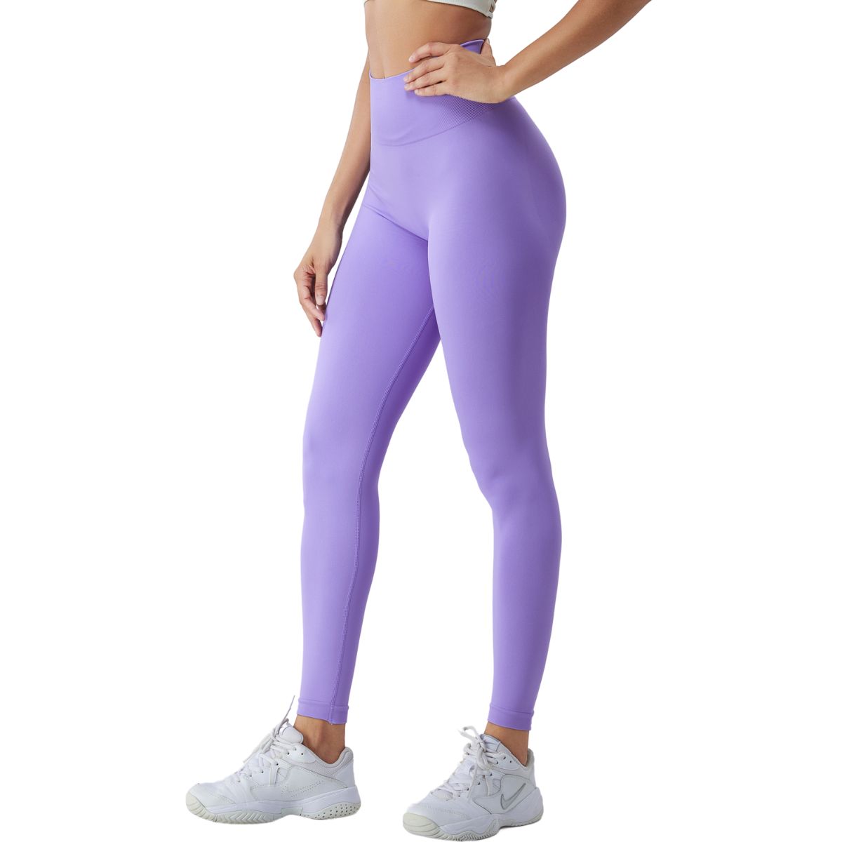 V-Seam Back Butt-Lifting Leggings