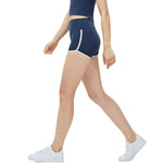 High-Waisted Ringer Yoga Shorts