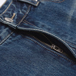 Baggy Bermuda Washed Denim Shorts