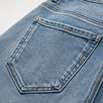 Floral Embroidered Pearl-Beaded Cut-Out Jeans