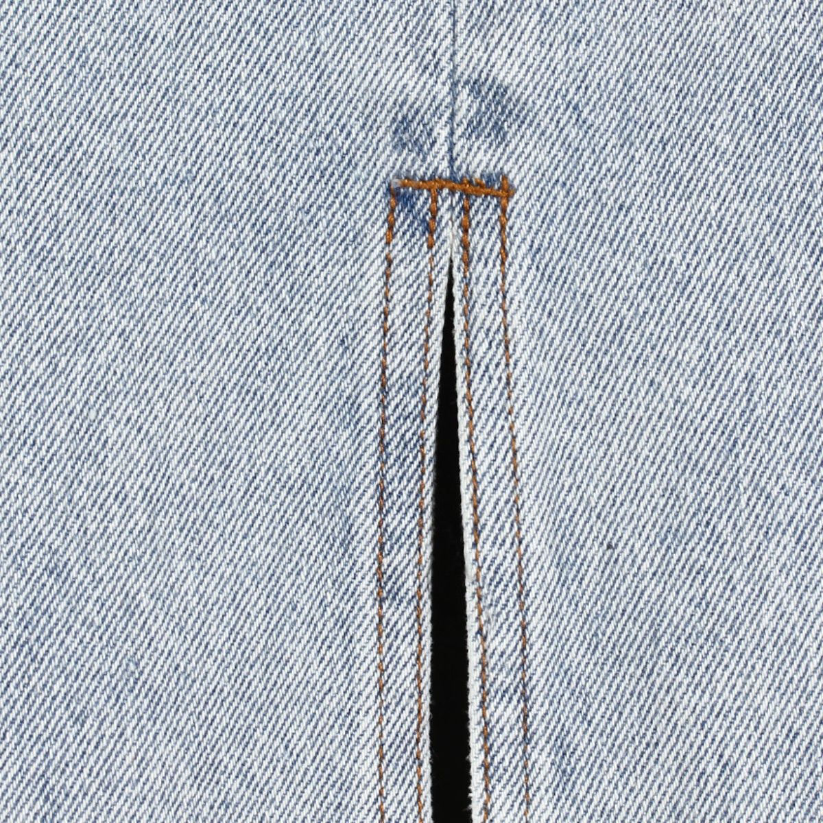 Floral Appliqu¨¦ Denim Midi Skirt