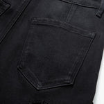 Patchwork Floral-Embroidered Sequined Bootcut Jeans