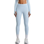 High-Waisted Solid Color Workout Leggings
