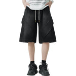 Vintage Washed Bermuda Denim Shorts