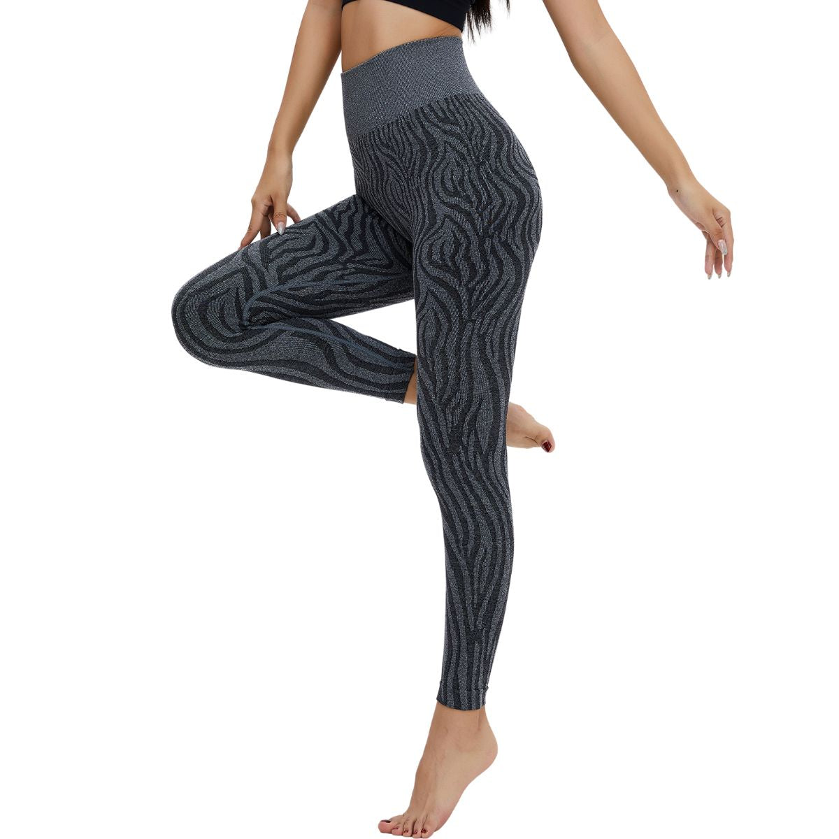 Seamless High-Waisted Sculpting Leggings