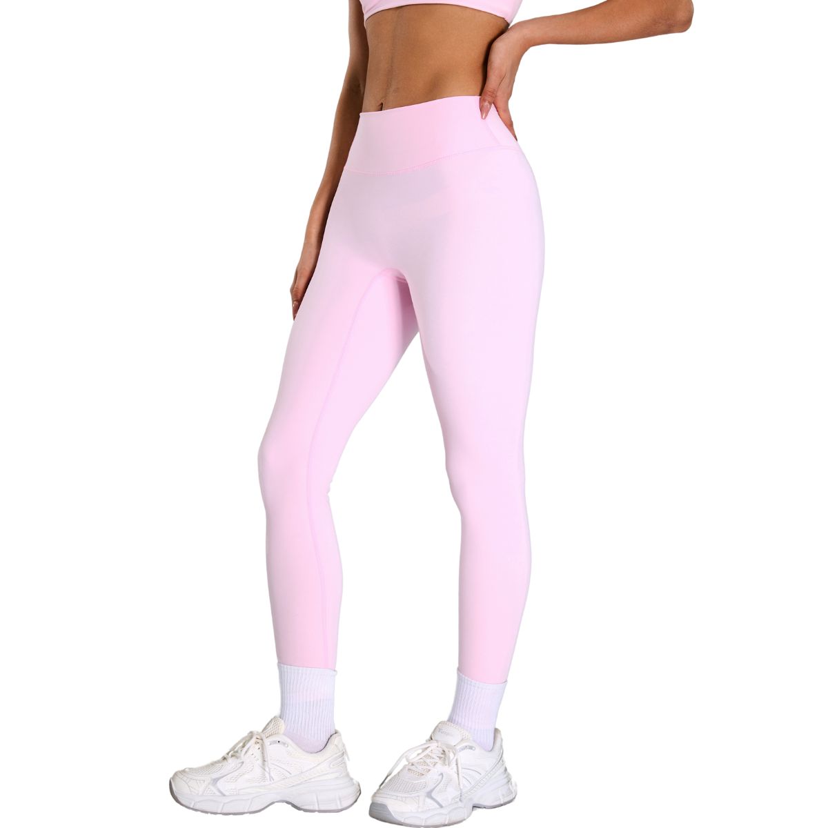 Solid Color Quick-Dry Running Leggings
