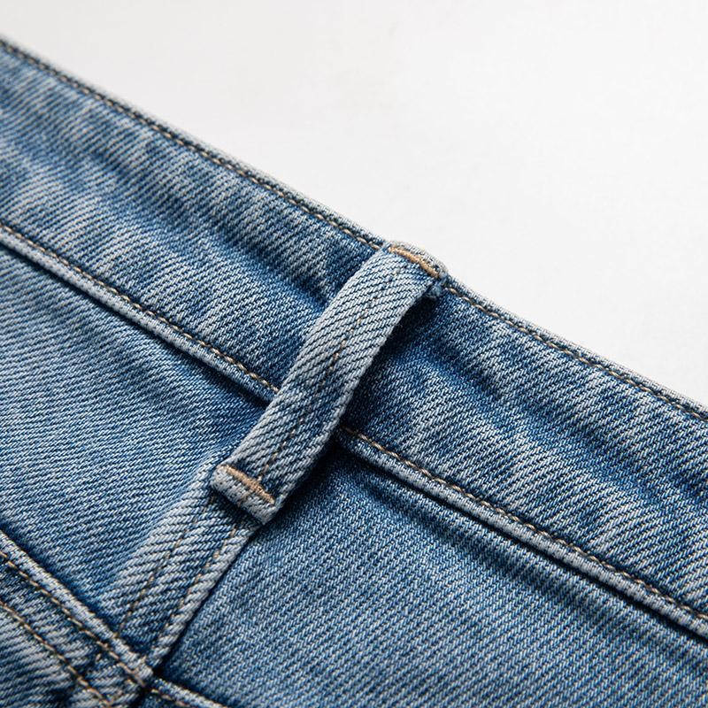 Floral Embroidered Pearl-Beaded Cut-Out Jeans