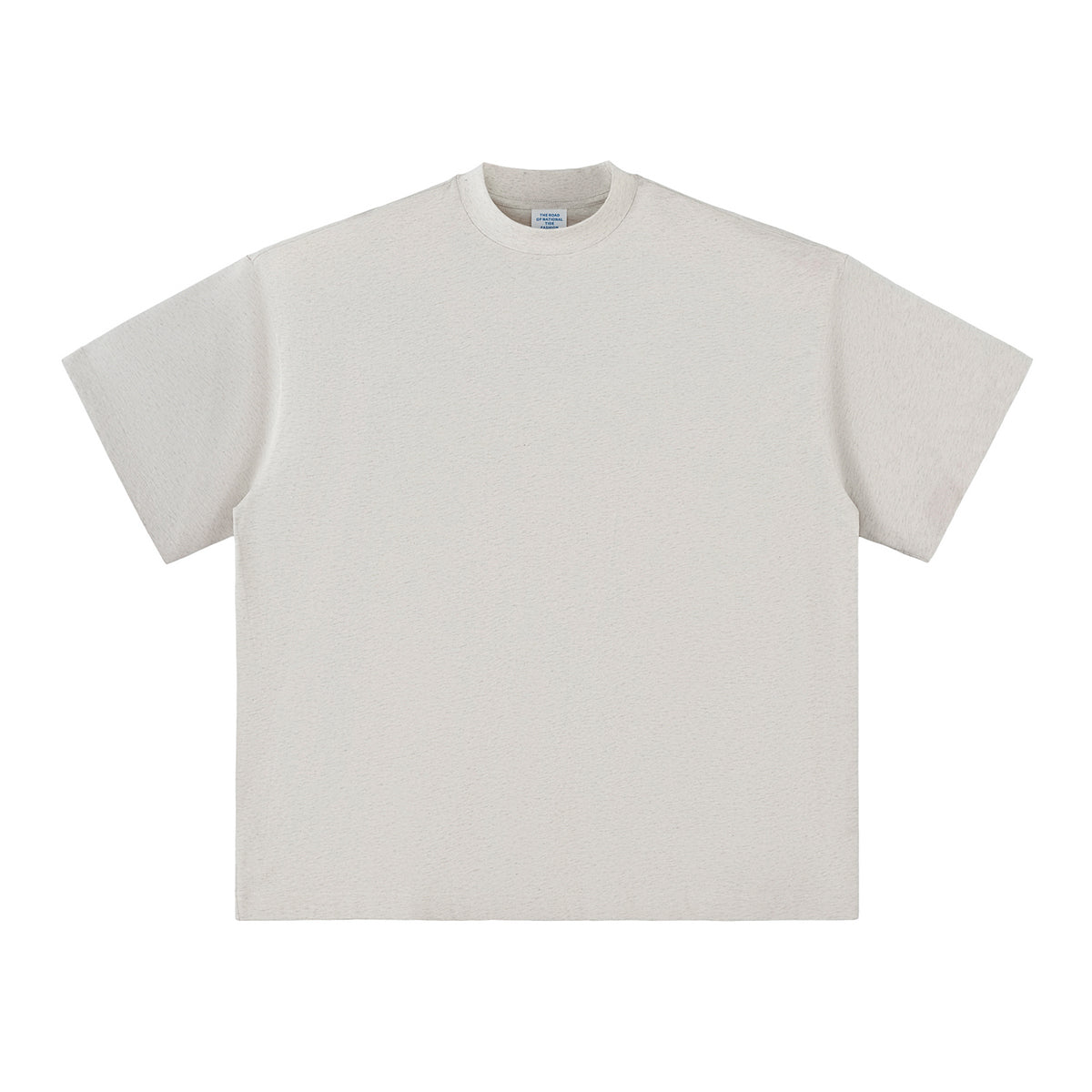 Solid Color Crew Neck Baggy Tee 230gsm