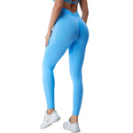 V-Seam Back Butt-Lifting Leggings