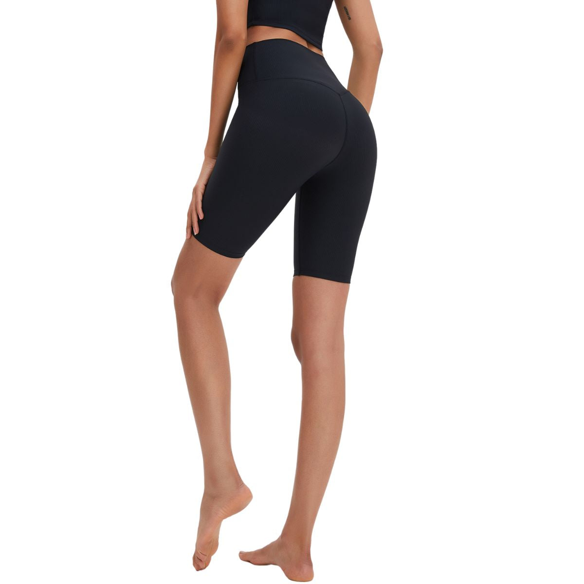 High-Waisted Quick Dry Mid-Thigh Leggings