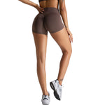 High-Waisted Booty-Lifting Mini Shorts