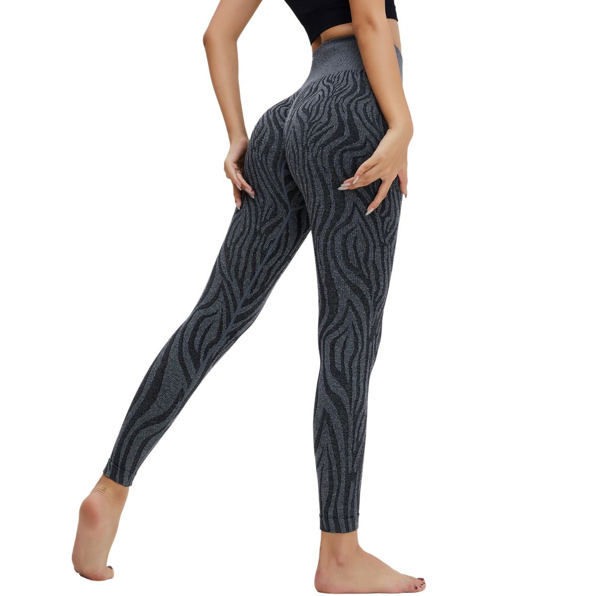 Seamless High-Waisted Sculpting Leggings