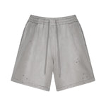 Washed Faded Distressed Shorts