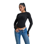 Quick-Dry Slim-Fit Long-Sleeve Tee