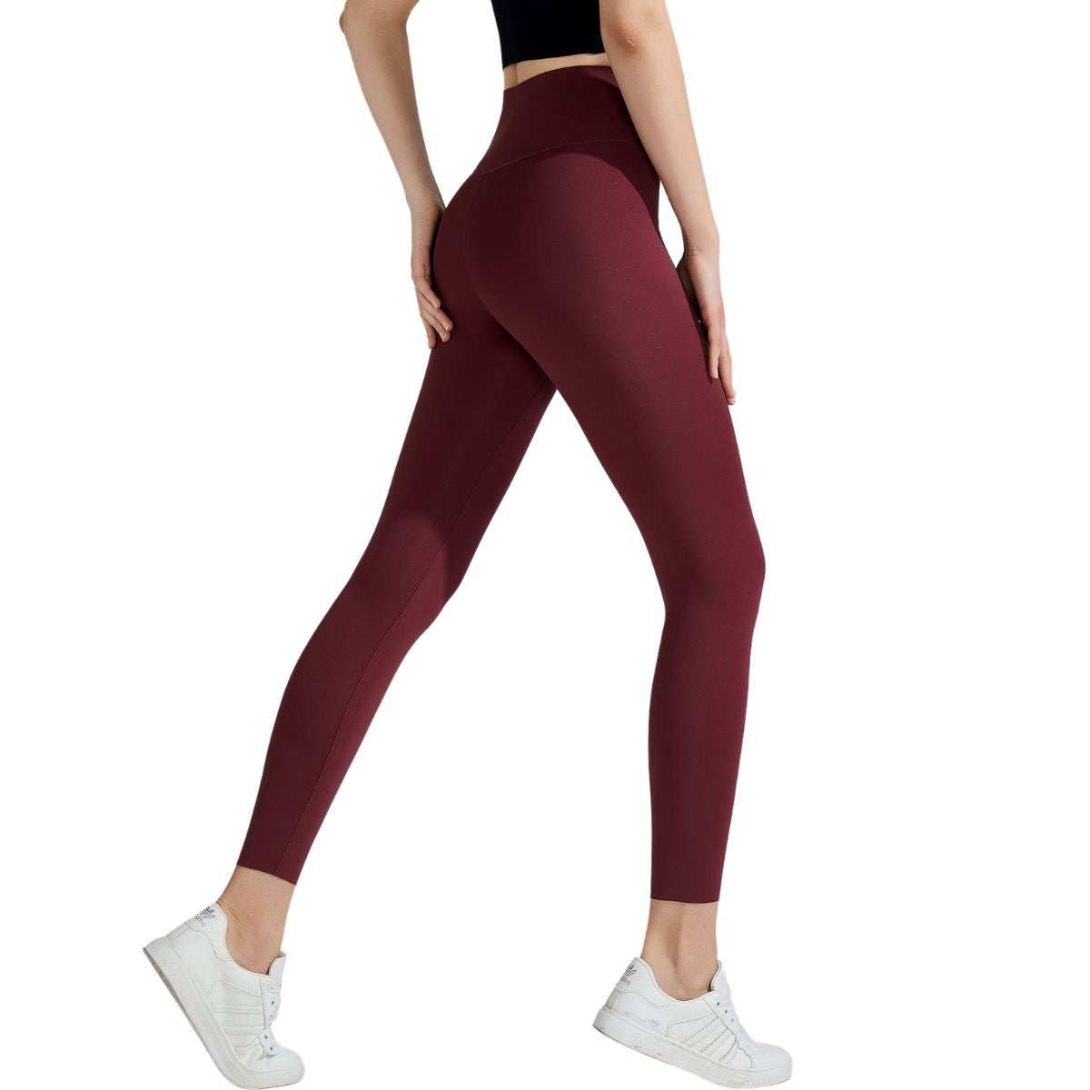 Solid Color Seamless Yoga Leggings
