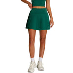 High-Waisted Tennis Pleated Skort