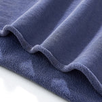 Vintage Washed Raw Edge Crop Tee 280gsm