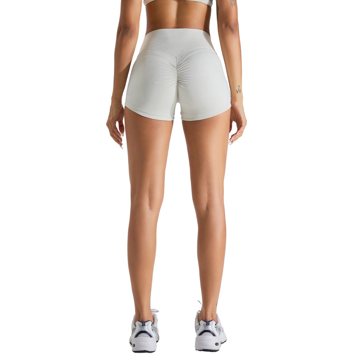 High-Waisted Booty-Lifting Mini Shorts