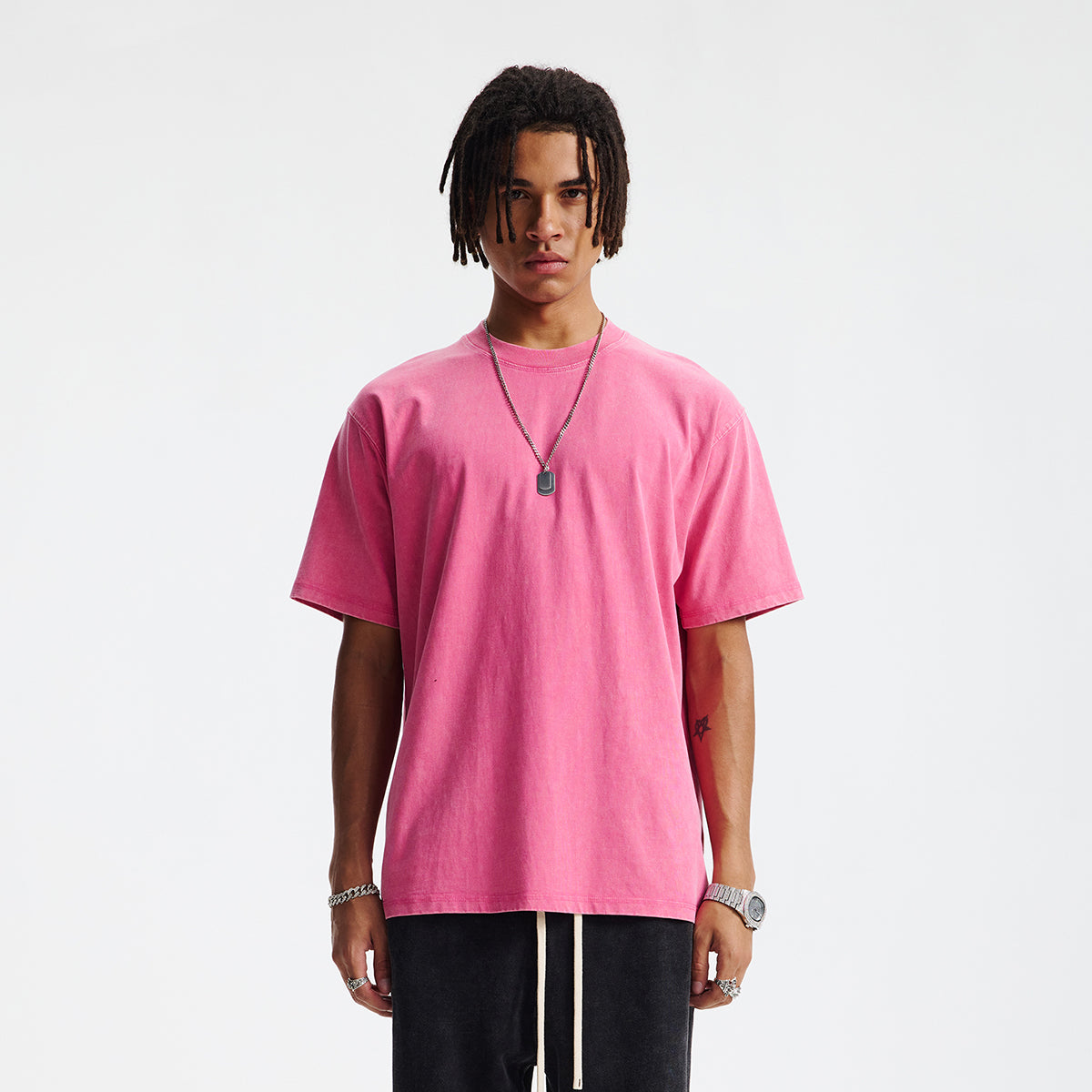 Heavyweight Washed Relaxed Fit Tee 275gsm