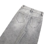 Beaded-Embroidered Floral Cut-Out Ankle Jeans