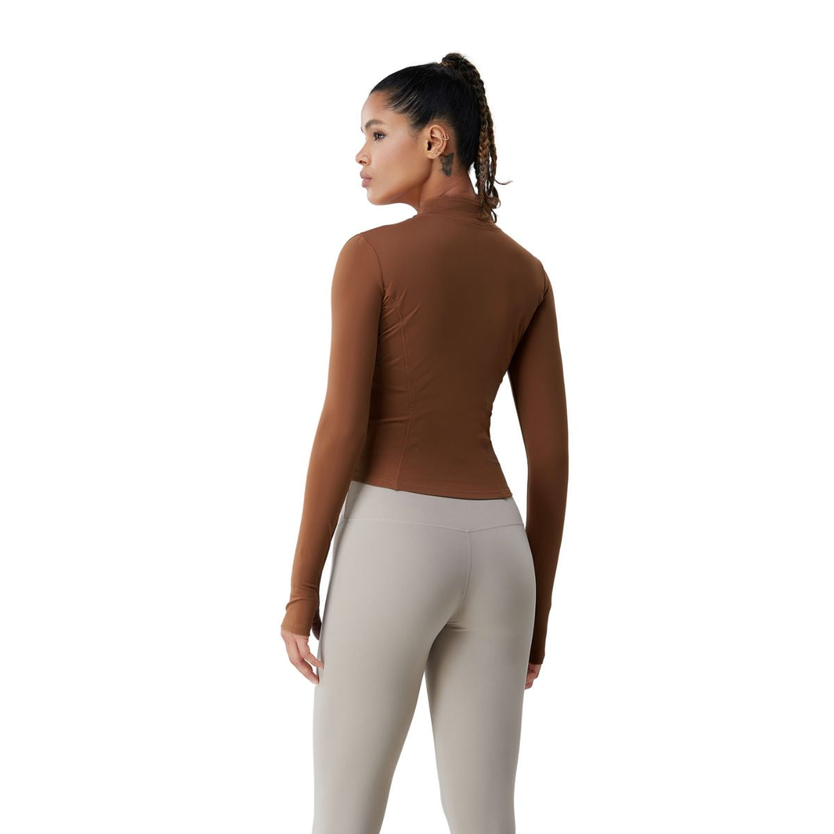 Tailored Fit Full-Zip Fleece Jacket