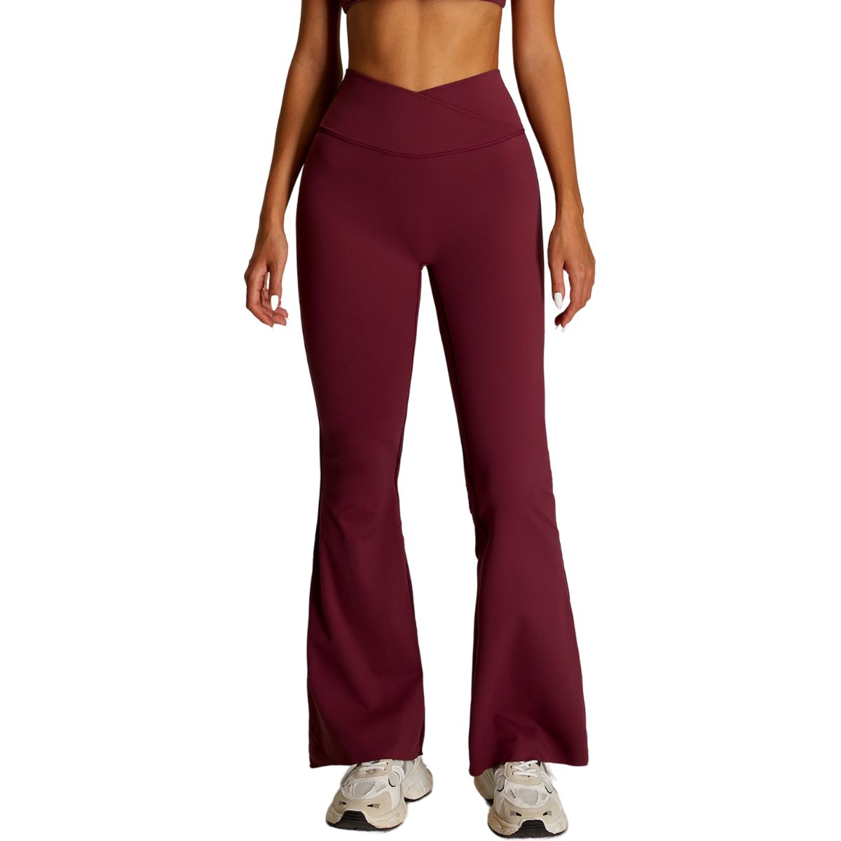Women's Crossover Bootcut Leggings
