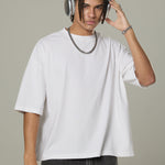 Washed Cotton Boxy T Shirt 260gsm